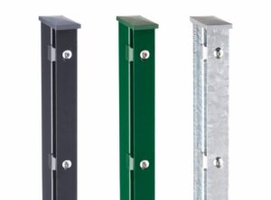 zaunpfosten typ a mit abdeckleiste