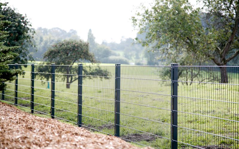 zaunpfosten typ a mit abdeckleiste