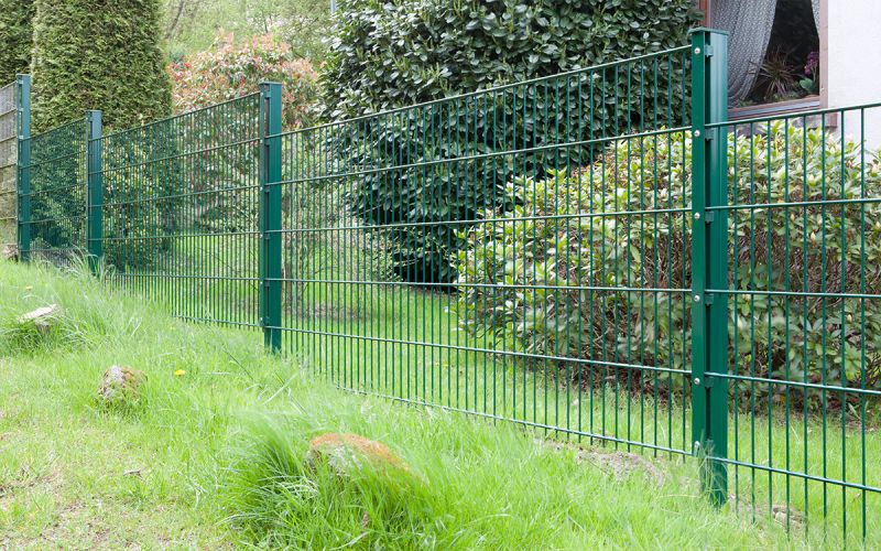 zaunpfosten typ a mit abdeckleiste