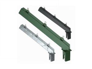 Übersteigschutz 45° für eckpfosten 60x60 mm