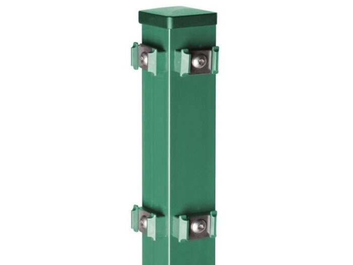 eckpfosten typ qvpe mit edelstahlplättchen