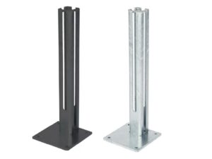 fußplatte für torpfosten 80x80 mm