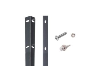 zaunanschlussleiste / winkellochleisten set