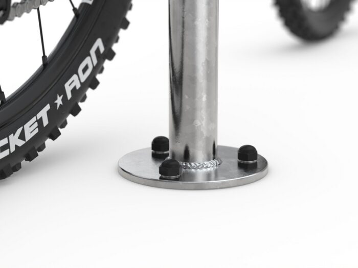 fahrrad anlehnbügel / absperrbügel