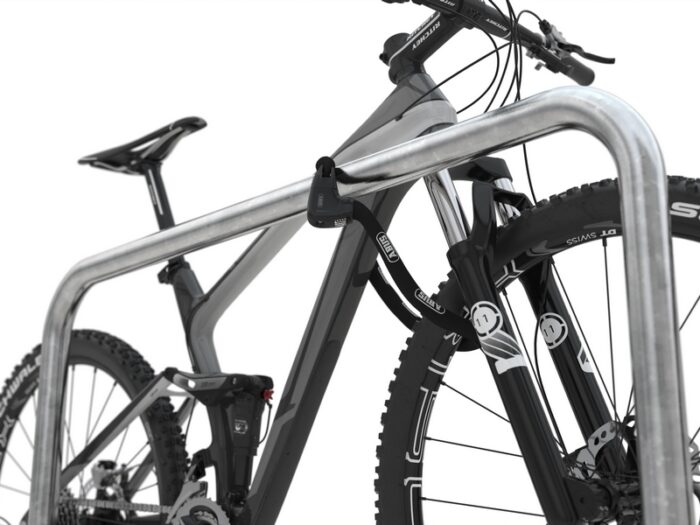 fahrrad anlehnbügel / absperrbügel