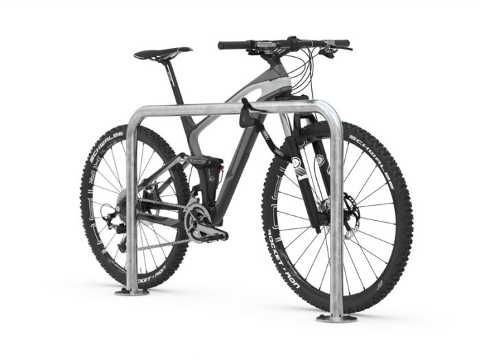 fahrrad anlehnbügel / absperrbügel