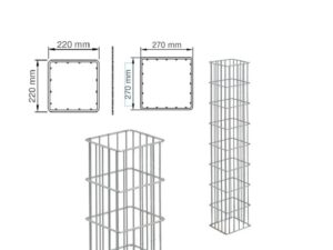 gabionensäule rubin q