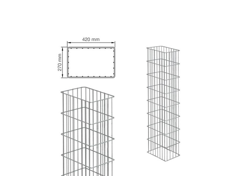 gabionensäule rubin r 1000