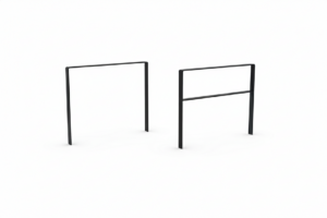 fahrrad anlehnbügel aus flachstahl