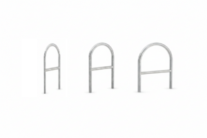 anlehnbügel mit Ø 48 mm stahl knieholm