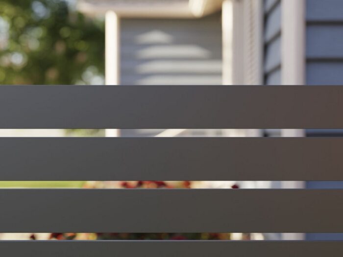 aluminium steckzaun vidual line 150