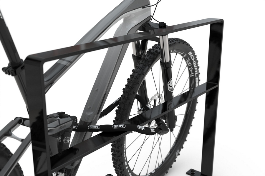 fahrrad anlehnbügel aus flachstahl