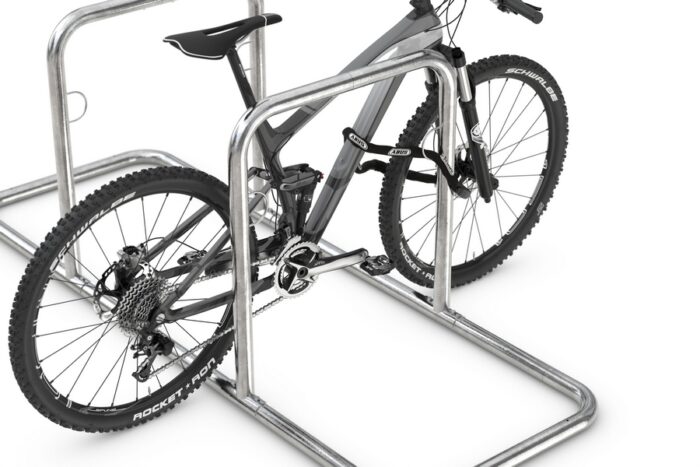 fahrradständer anlehnbügel galaxy 4 12 stellplätze 4 fahrräder / 800 mm / 2170 mm