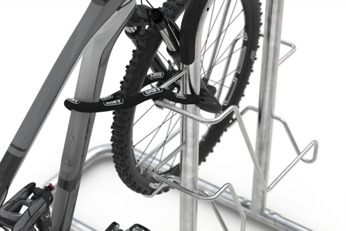 fahrradständer anlehnbügel 6000 2 16 stellplätze einseitig, 2 fahrräder