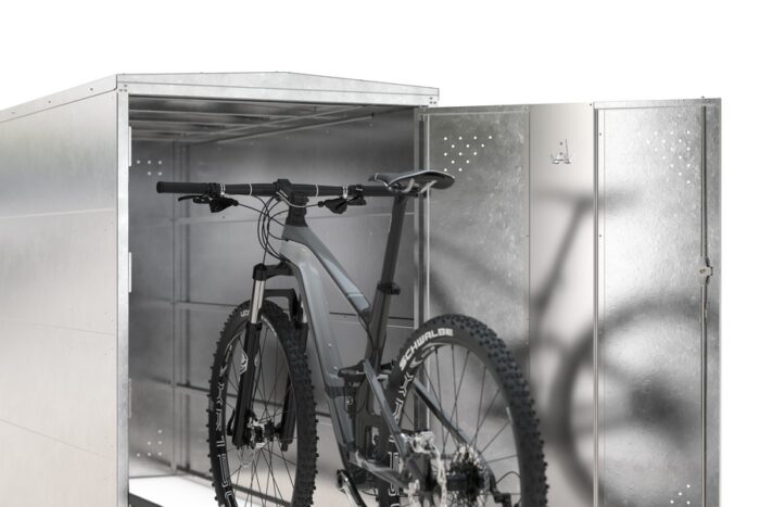 fahrradgarage fahrradbox bikebox basic, 1 einstellplatz
