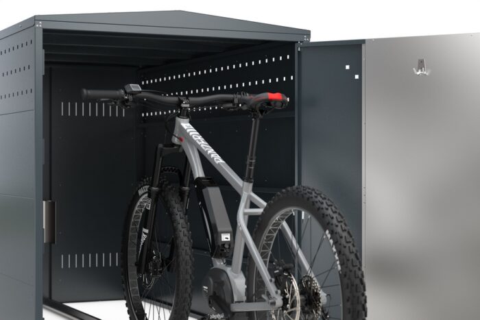 fahrradgarage fahrradbox bikebox xl, 1 5 einstellplätze