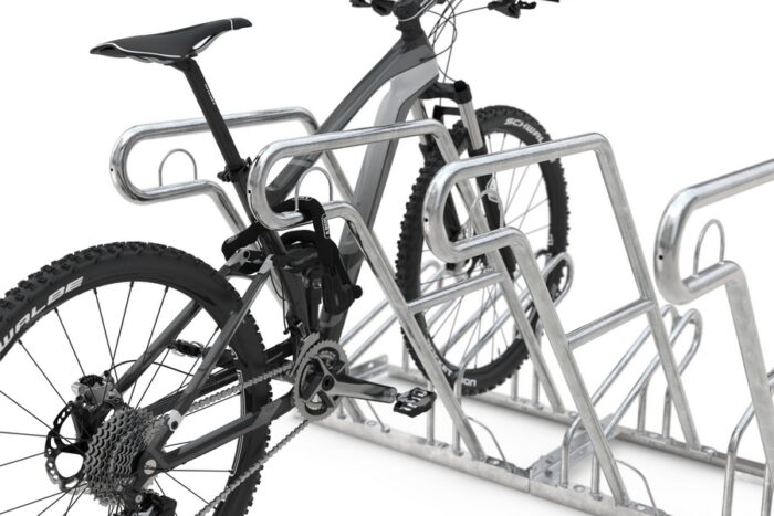 fahrradständer anlehnbügel xbf2600 2 12 stellplätze einseitig, 2 fahrräder