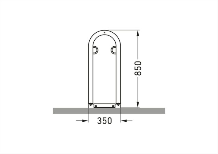 fahrradständer anlehnbügel track 2 12 stellplätze 2 fahrräder
